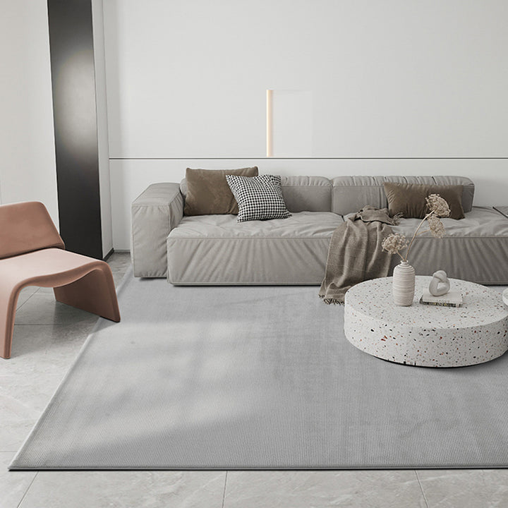 【カーペット】高級感純色 選べる2色 スタイル A カーペット細部画像 100日間返品交換保証制度