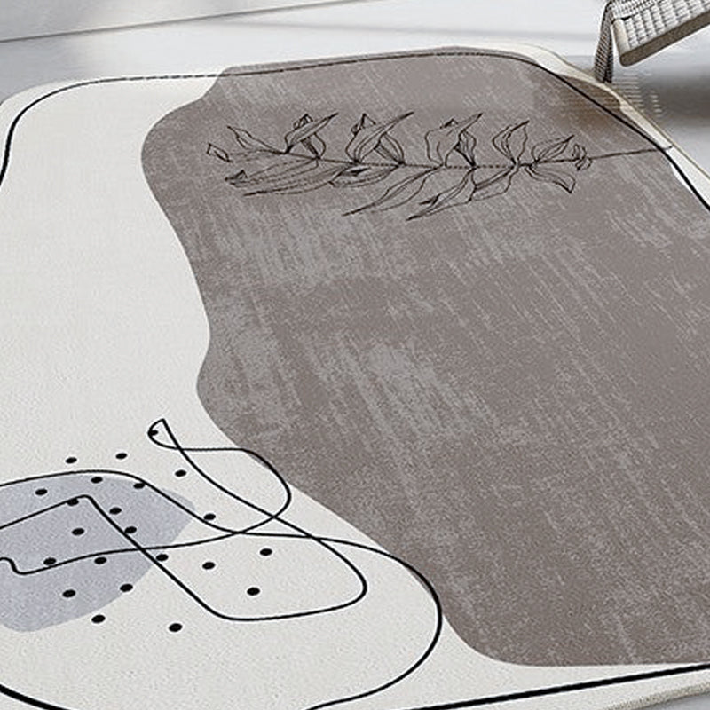 【カーペット・ラグ】シンプルデザイン 不規則 選べる4種