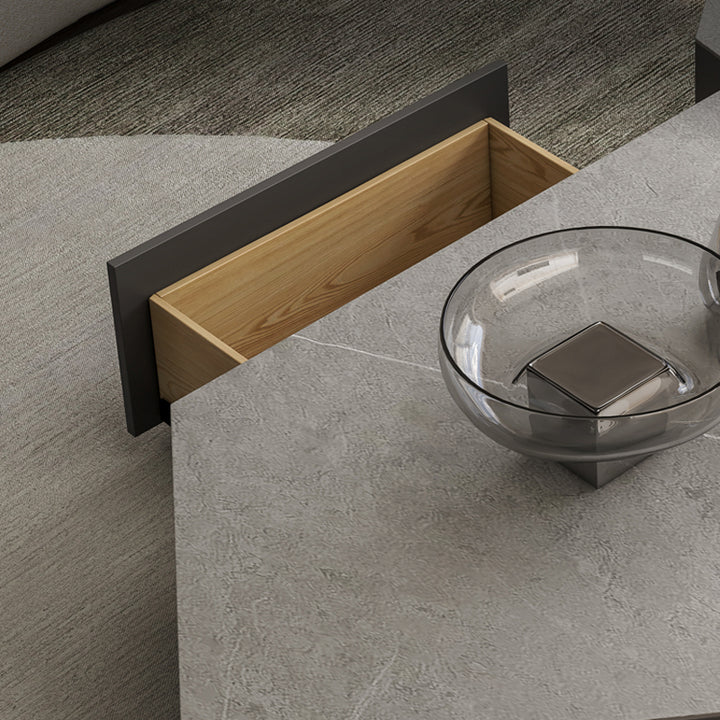 【ローテーブル】異形 デザイン性 イタリア風 ローテーブルの細部画像 100日間返品交換保証制度