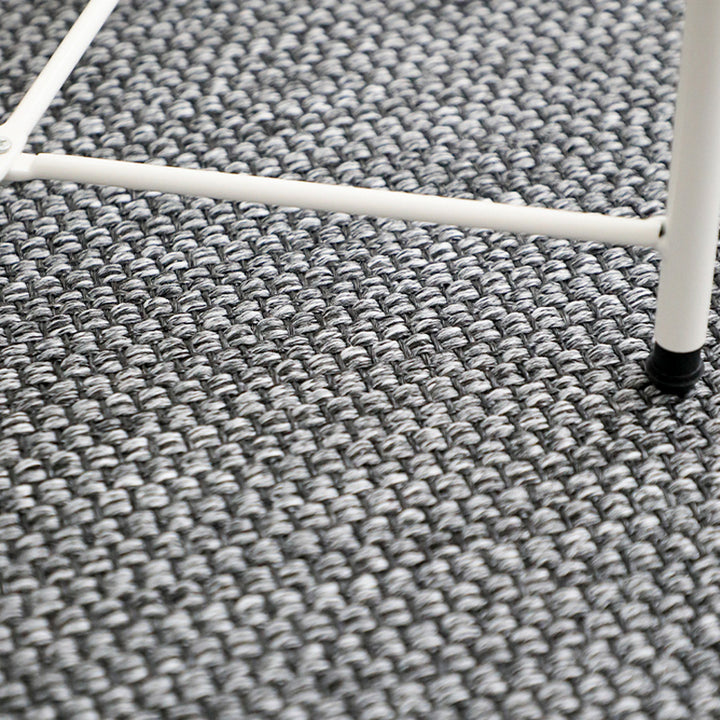 【カーペット・ラグ】グレーリネン 夏向け