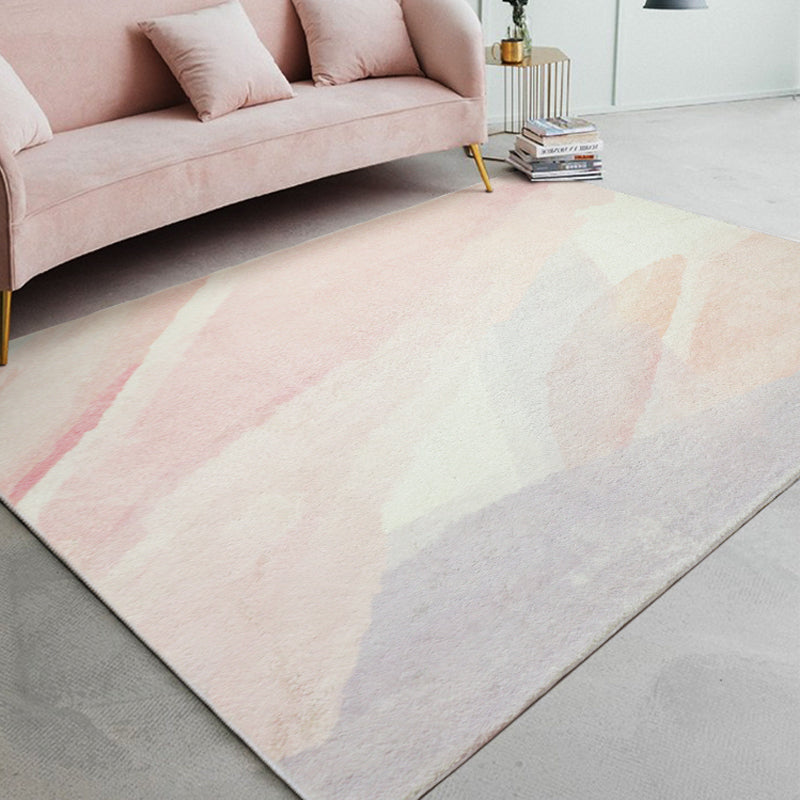 【カーペット・ラグ】カラフル水彩画風 選べる3種