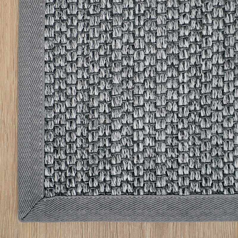 【カーペット・ラグ】グレーリネン 夏向け