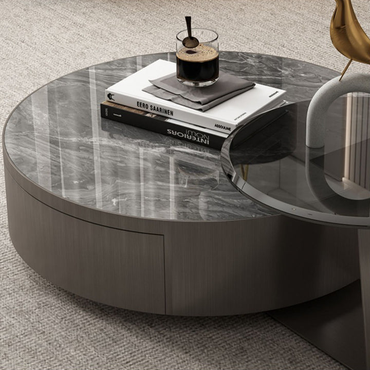 【ローテーブル】イタリア風  高級感満載 選べる4色 ローテーブルの細部画像 100日間返品交換保証制度