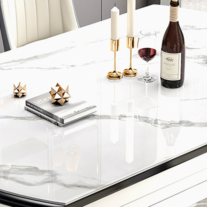 【ダイニングテーブル】 高級感 伸長式 天板厚み選べる セラミック天板の細部画像