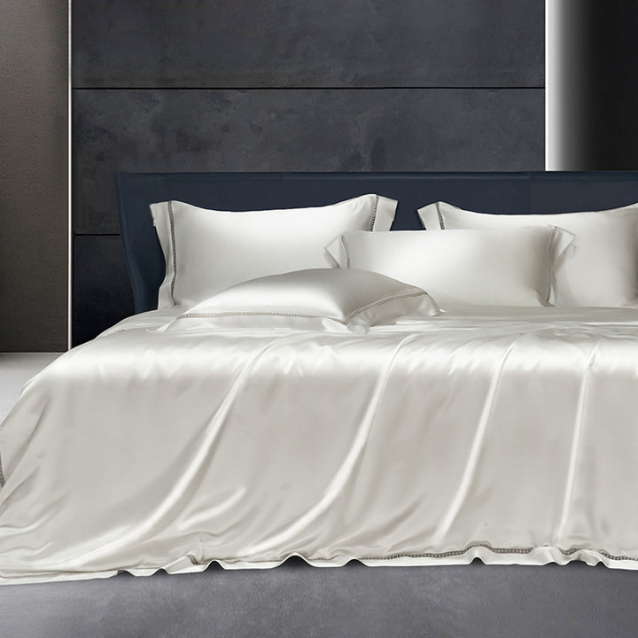 【30匁 】シルク寝具 天然上質100% シルク高級寝具カバー  ヨーロッパ風   純色 多色展開  肌触りいい ファッション 光沢 単品からセットまで