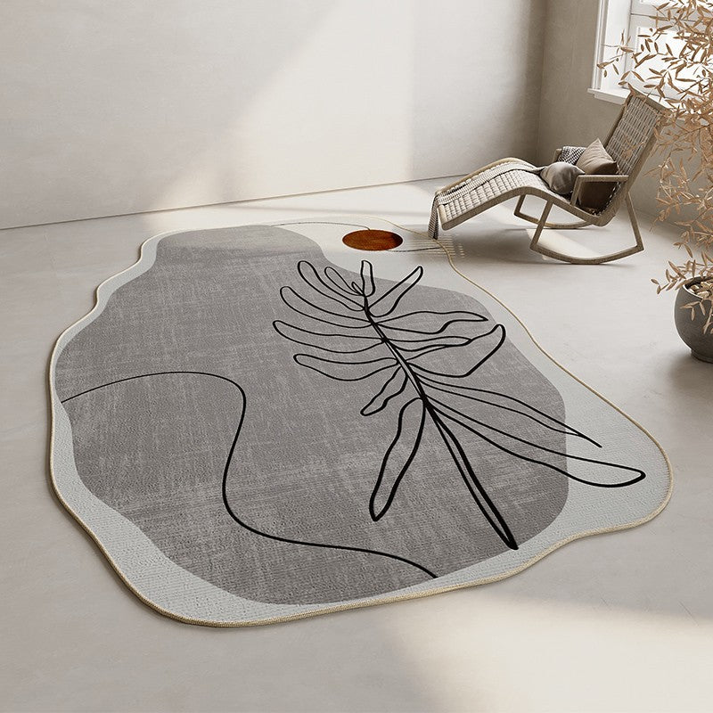 【カーペット・ラグ】シンプルデザイン 不規則 選べる4種