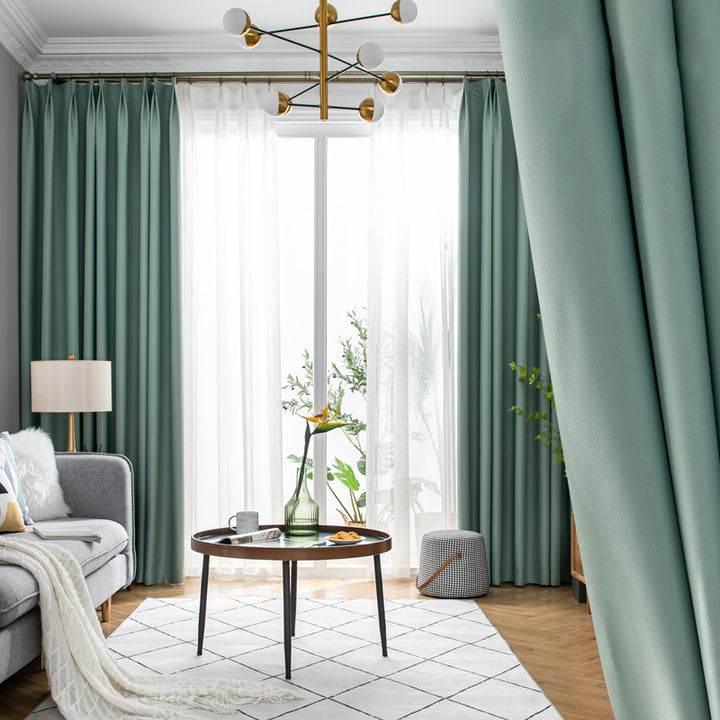 【ドレープカーテン】光沢感 おしゃれ 選べる16色