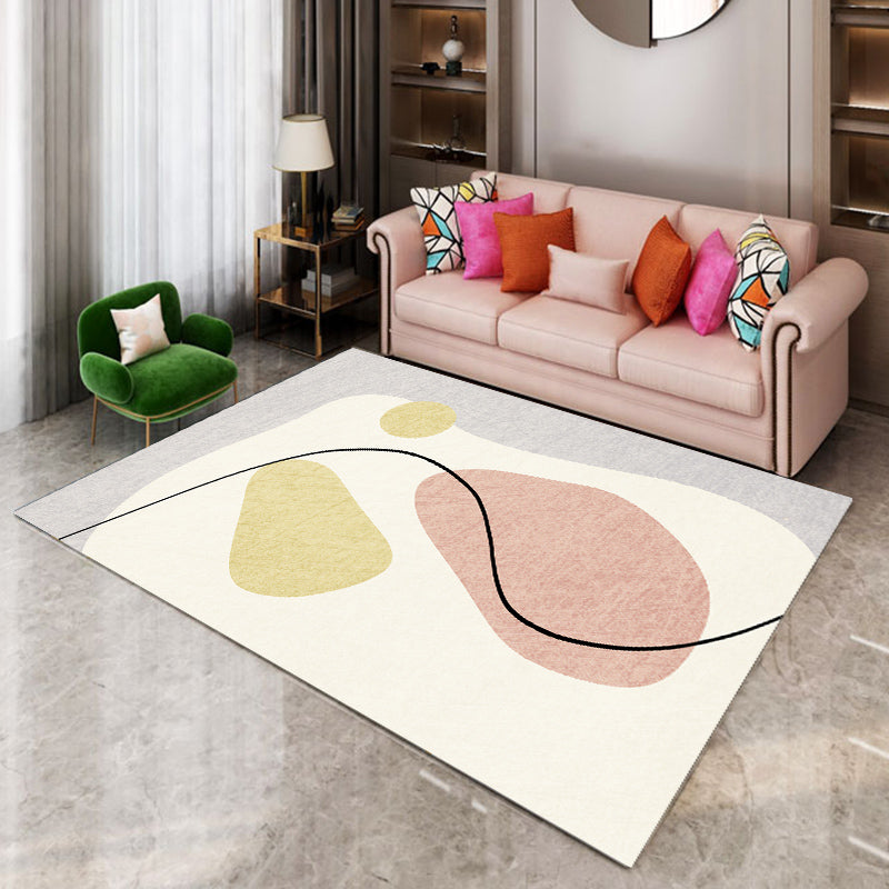 【カーペット・ラグ】モダンデザイン 抽象的 選べる5種