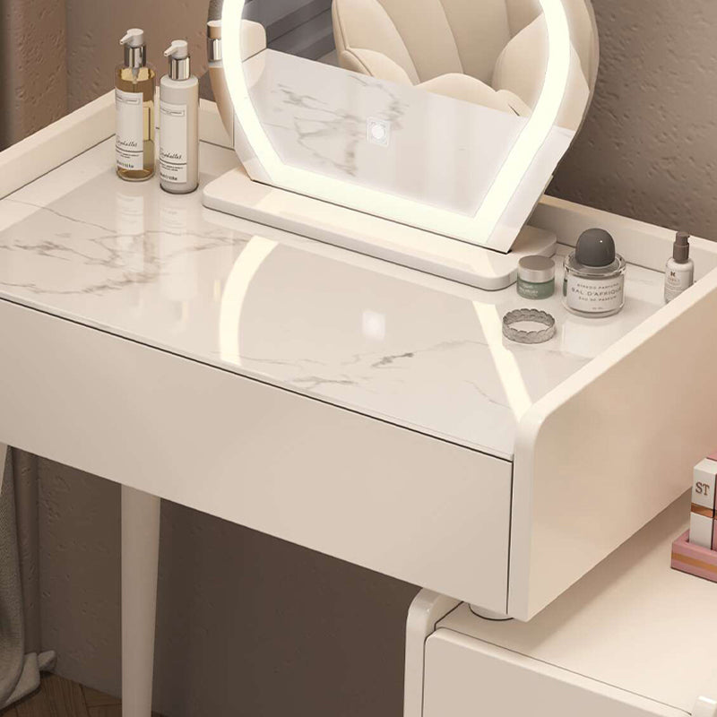 INDOORPLUS公式/ドレッサー ふわふわな雰囲気 おしゃれ 高品質な岩板を採用