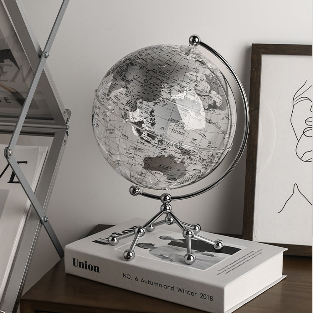 【オブジェ・置物】高級感 地球儀 エレガント