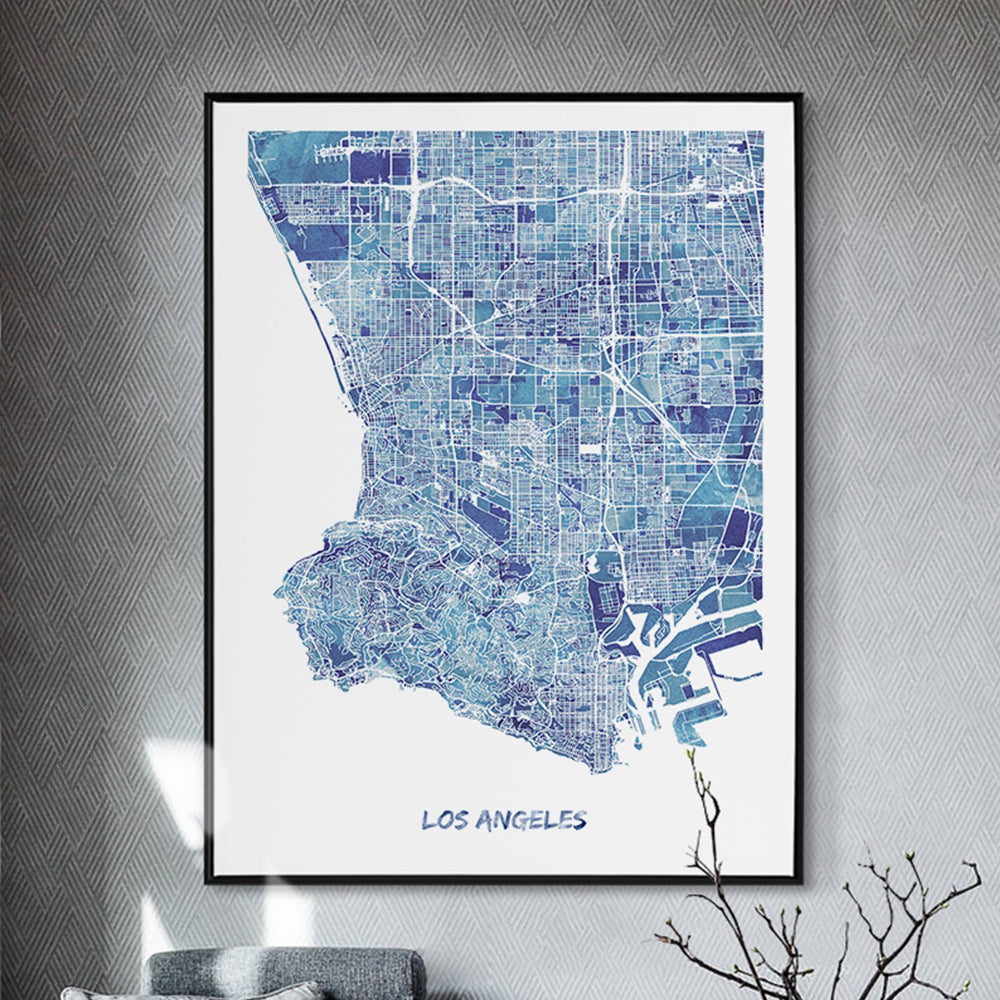 【掛絵】都市地図 選べる4パターン オーダーメイド可能