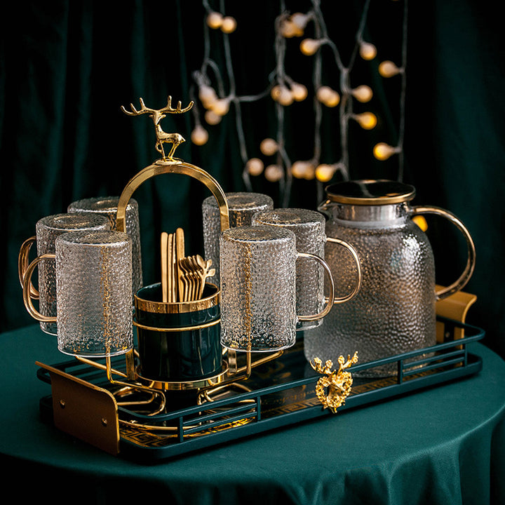 【コーヒーセット・ティーセット】 ラグジュアリー 北欧 収納ラック