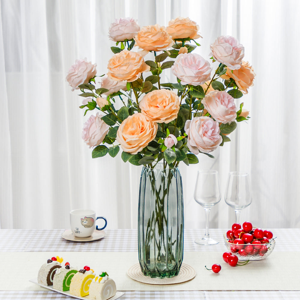 【造花】牡丹 優雅 食卓 リビングルーム