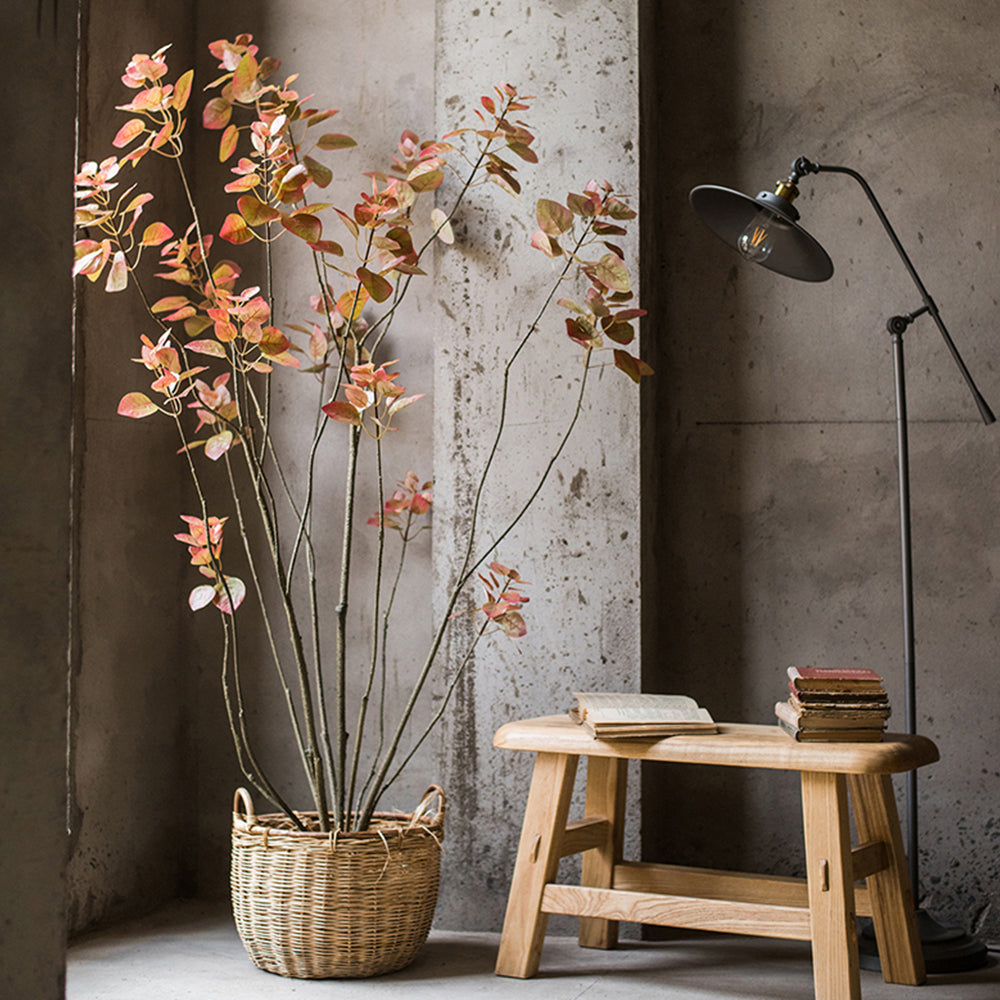 【造花】秋 大サイズ バウヒニア 盆栽