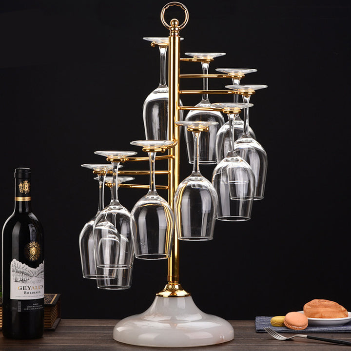 【ワイングラス】エレガント 高級感 グラスホルダー