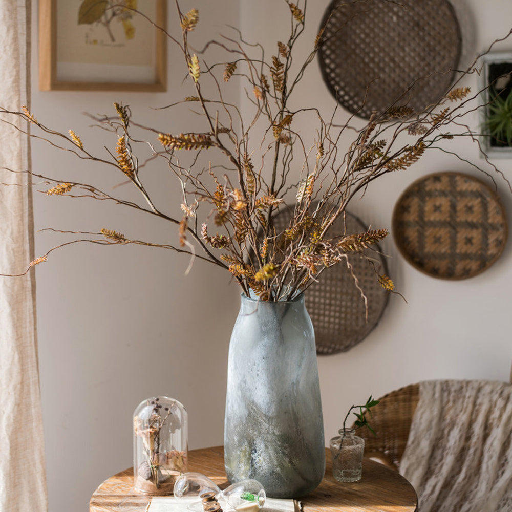 【造花】枯れ感 黄色 植物 ドライフラワー アート