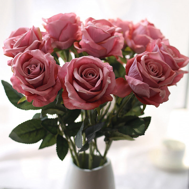 【造花】バラ 花束 装飾 フェイク 置物