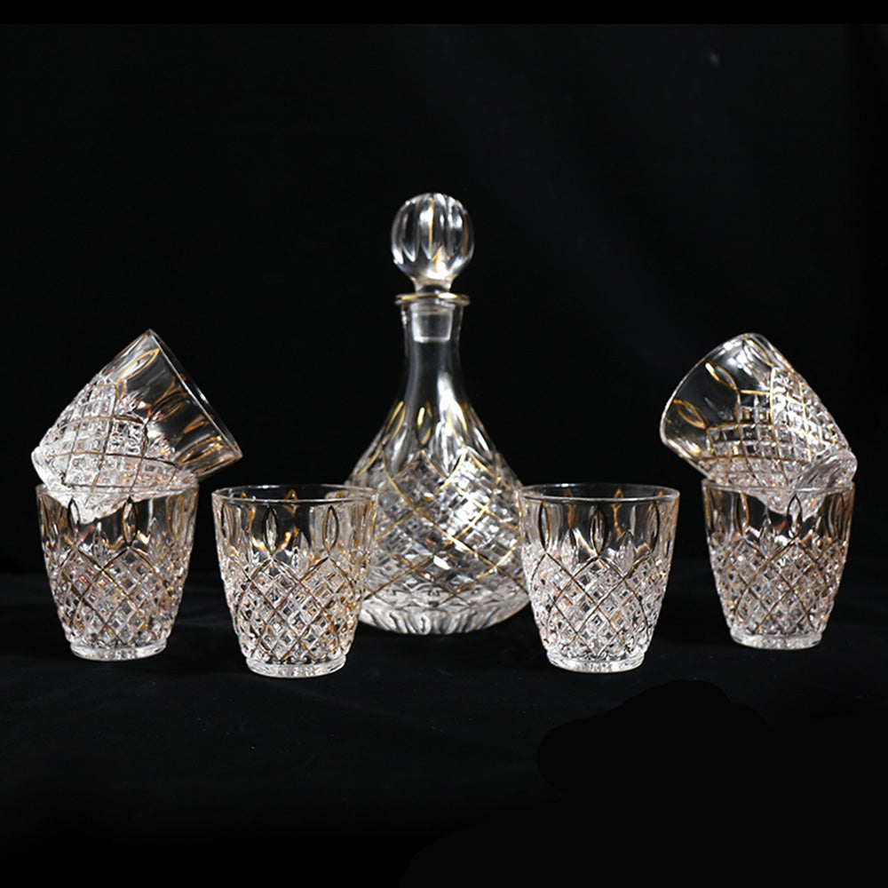 【ワイングラス 】高級感 ウイスキー 酒器セット