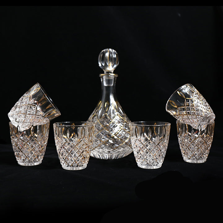 【ワイングラス 】高級感 ウイスキー 酒器セット