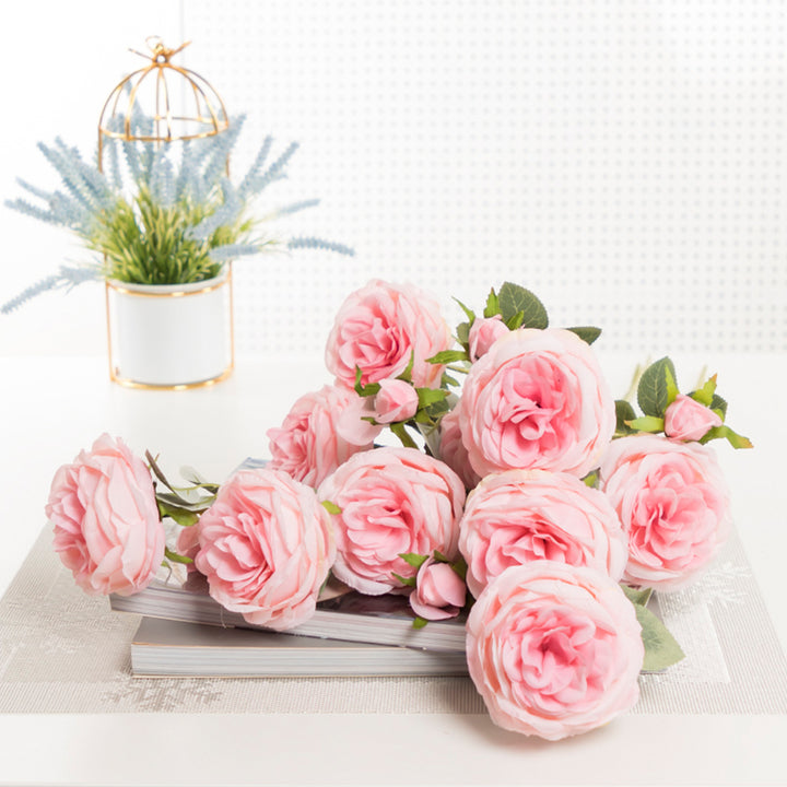 【造花】牡丹 優雅 食卓 リビングルーム