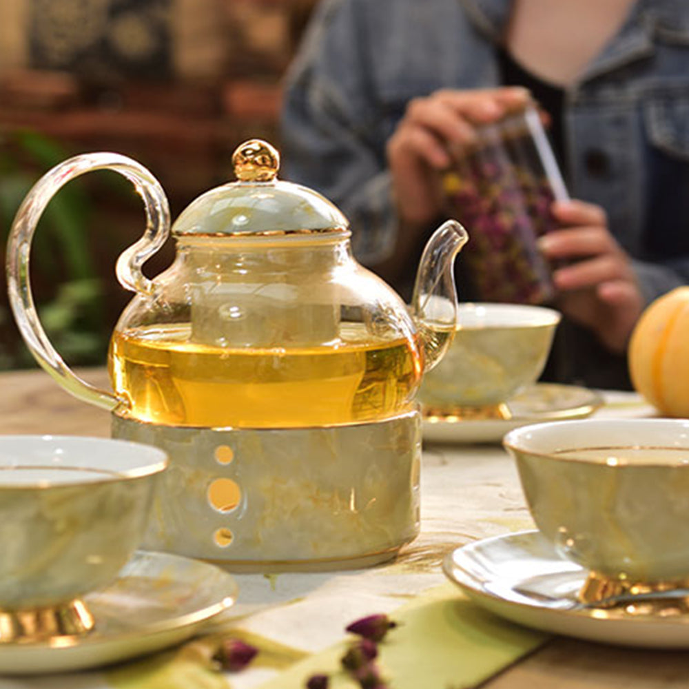 【コーヒーセット・ティーセット】 ヨーロッパ風 セラミック