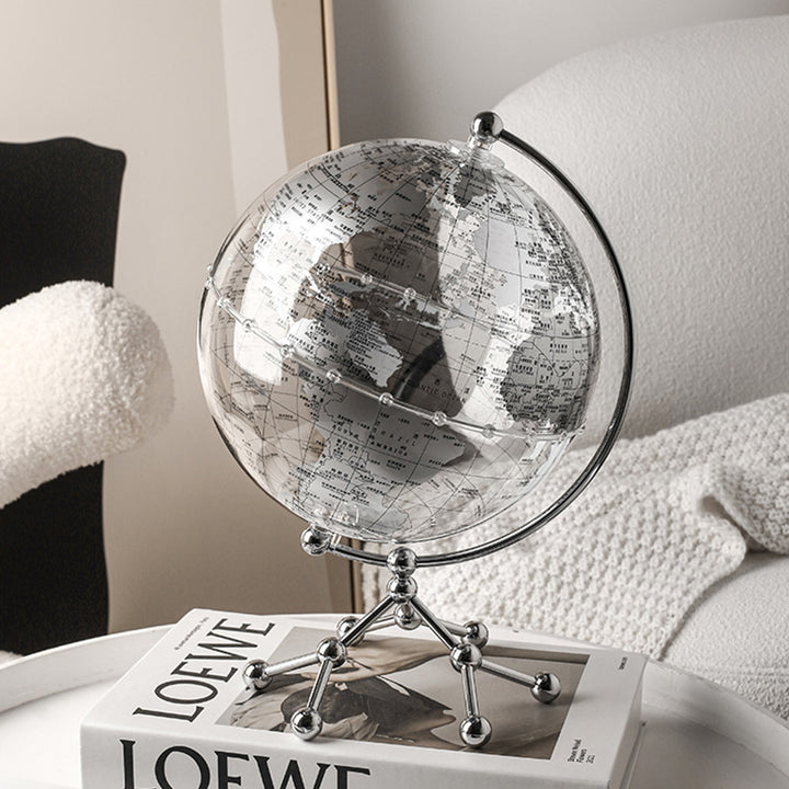 【オブジェ・置物】高級感 地球儀 エレガント