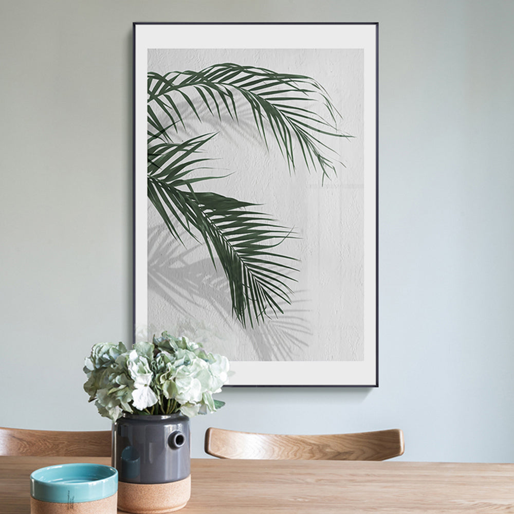 【掛絵】緑葉っぱ