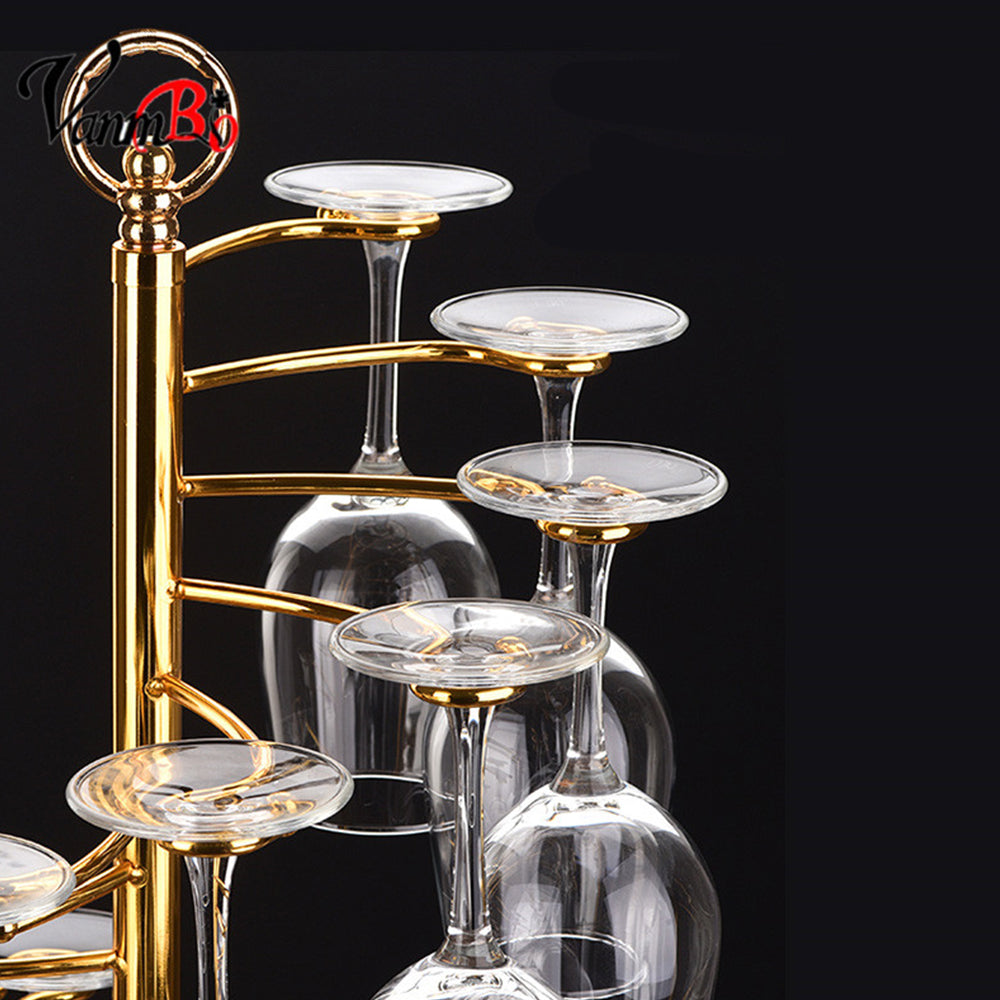 【ワイングラス】エレガント 高級感 グラスホルダー