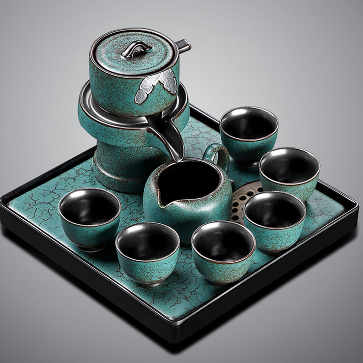 【コーヒーセット・ティーセット】カンフーティー  お茶 エメラルド