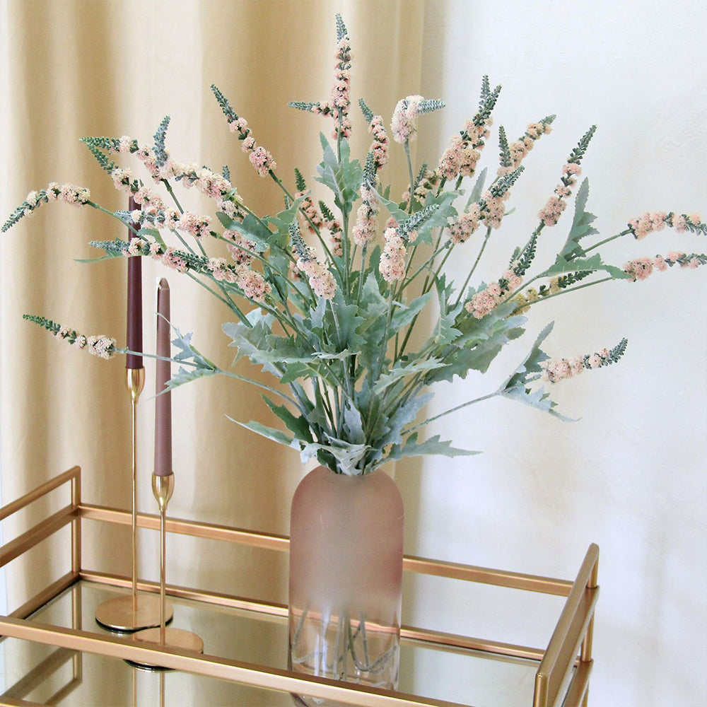 【造花】ラベンダー 淡い紫色 北欧風 高級感