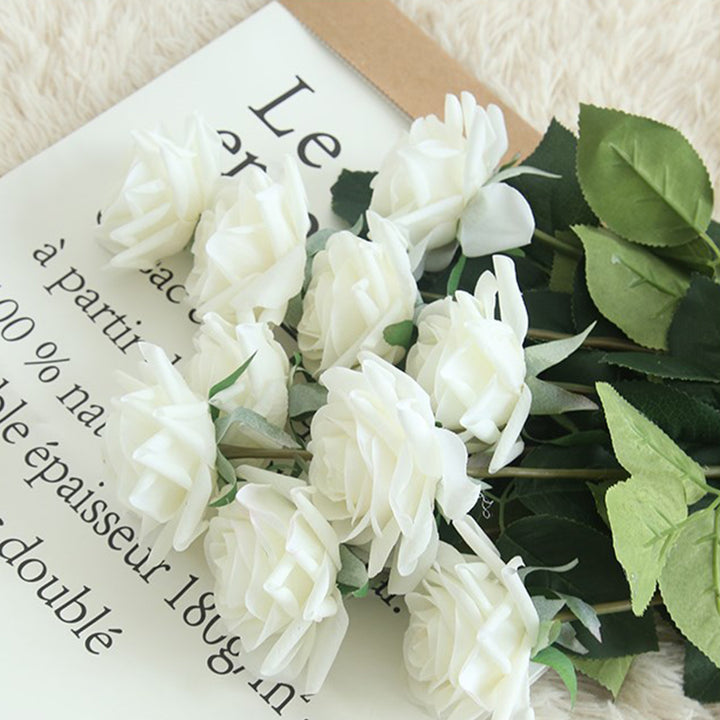 【造花】バラ 優雅 生け花 高級感