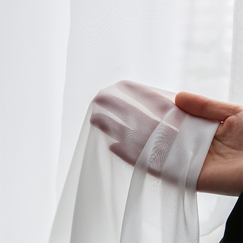 【レースカーテン】透け感 選べる8色