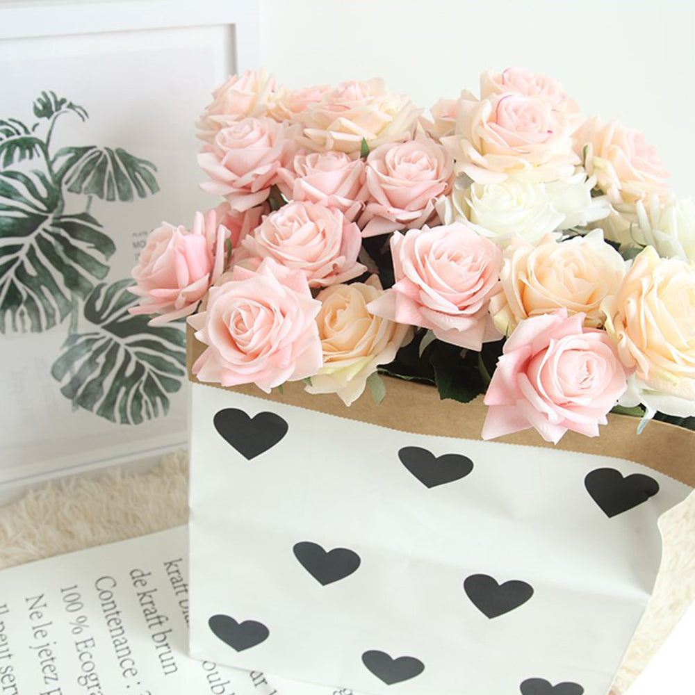 【造花】バラ 優雅 生け花 高級感