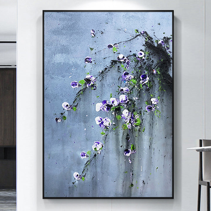 【掛絵】梅の花 選べる3パターン 手描き油絵