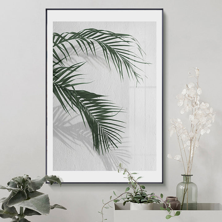 【掛絵】緑葉っぱ