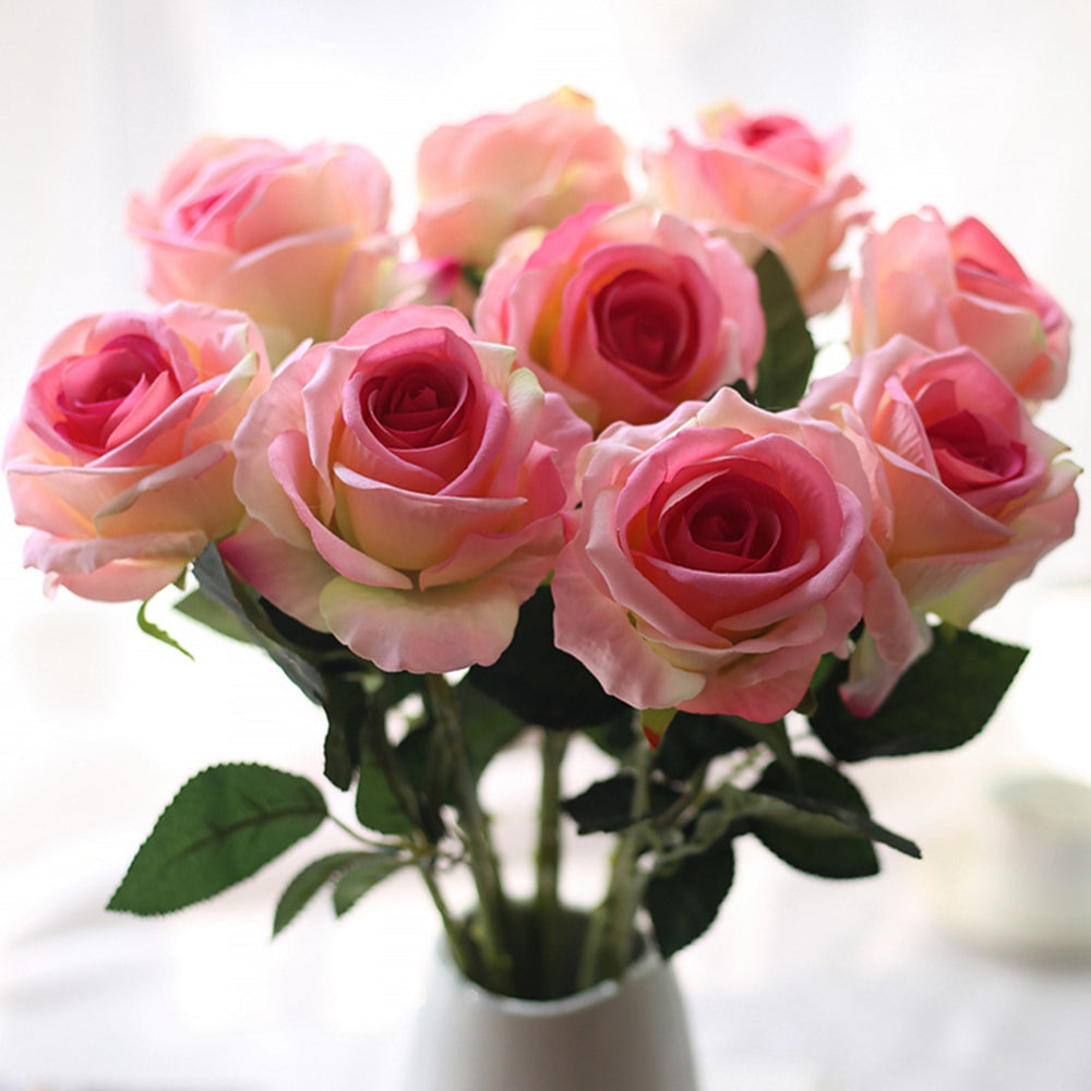 【造花】バラ 花束 装飾 フェイク 置物