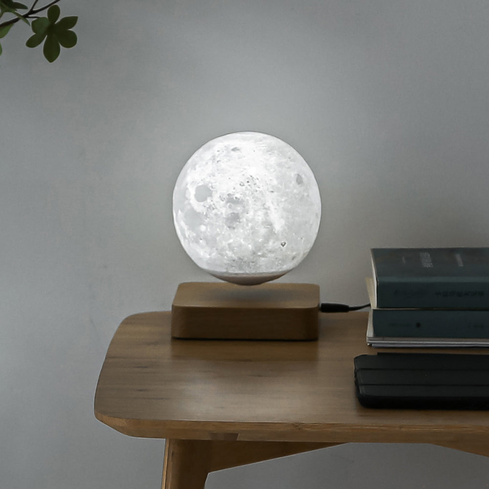 【オブジェ・置物】土星型ライト 磁気浮上式 おしゃれ