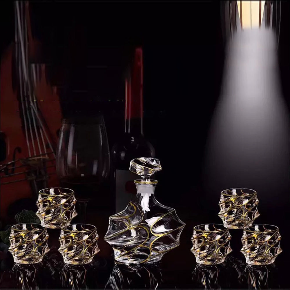 【ワイングラス 】スタイリッシュ 高級感 ウイスキー