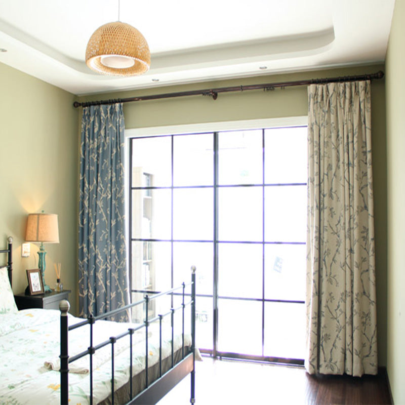 【ドレープカーテン】アメリカ風 選べる2色