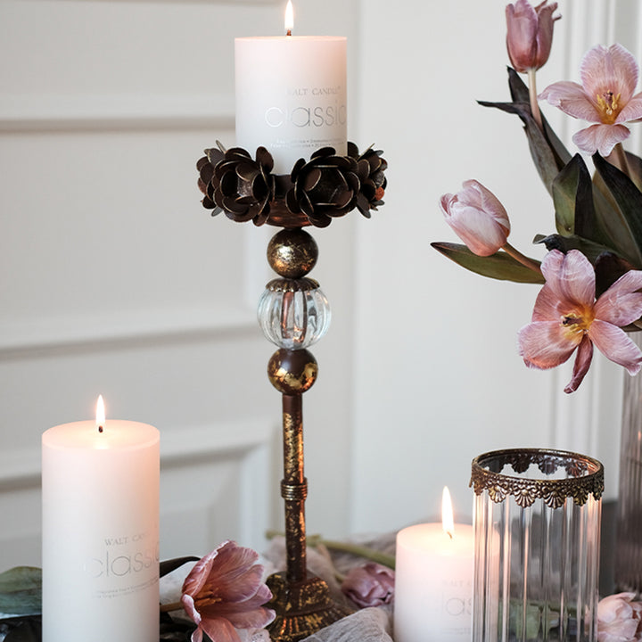 【キャンドルホルダー・スタンド】レトロ 北欧風 インスタ映え