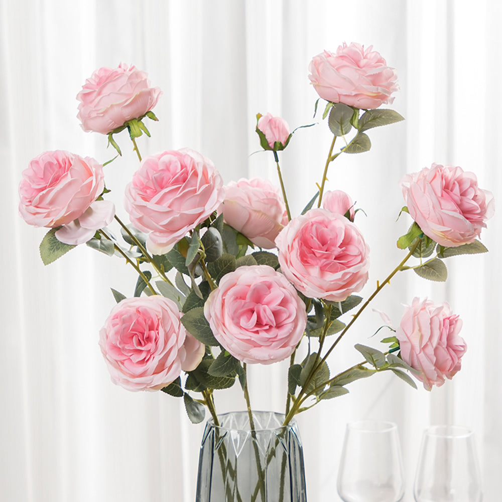 【造花】牡丹 優雅 食卓 リビングルーム