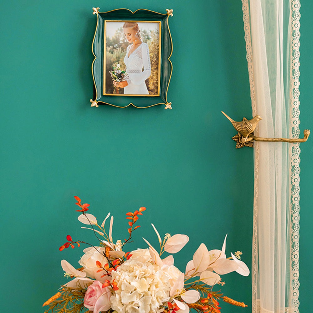 【カーテンホルダー】レトロ 北欧風 カーテン