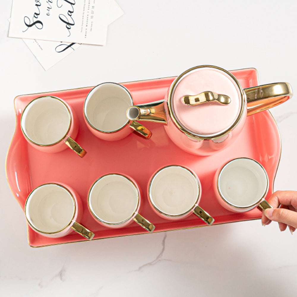 【コーヒーセット・ティーセット】北欧風 セラミック 高級