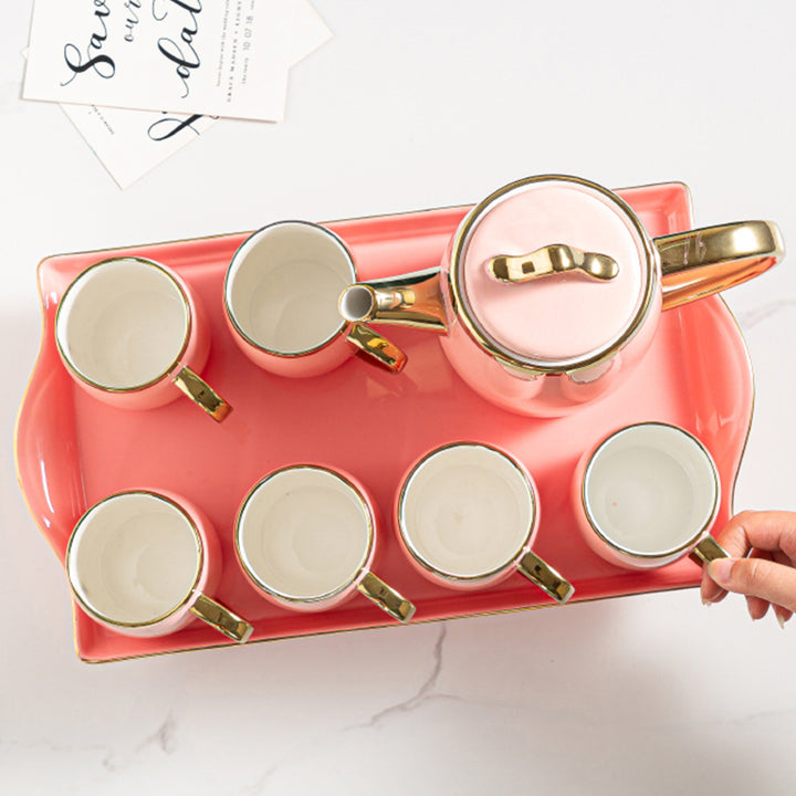 【コーヒーセット・ティーセット】北欧風 セラミック 高級