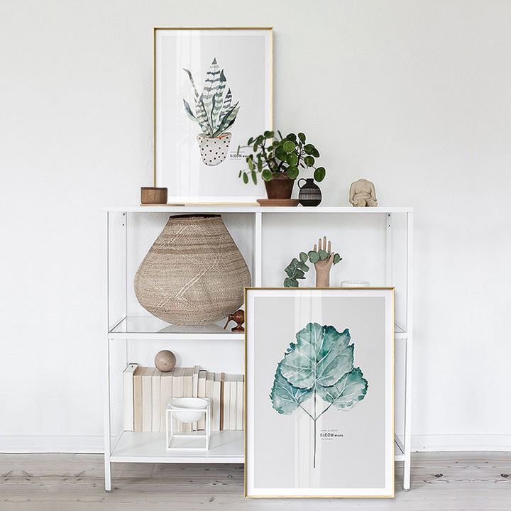 【掛絵】葉水彩画風 選べる10パターン