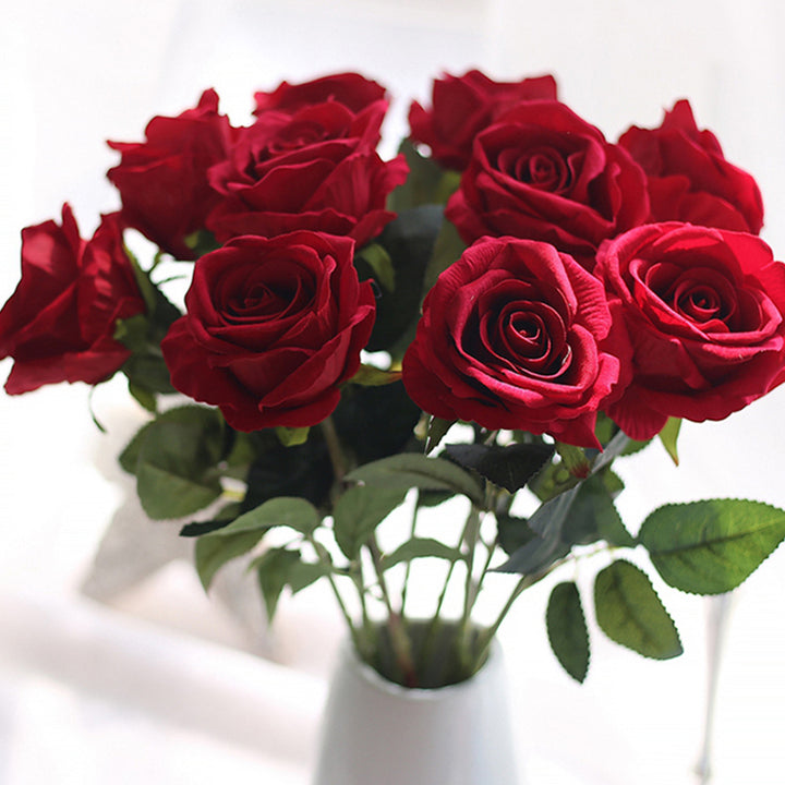 【造花】バラ 花束 装飾 フェイク 置物