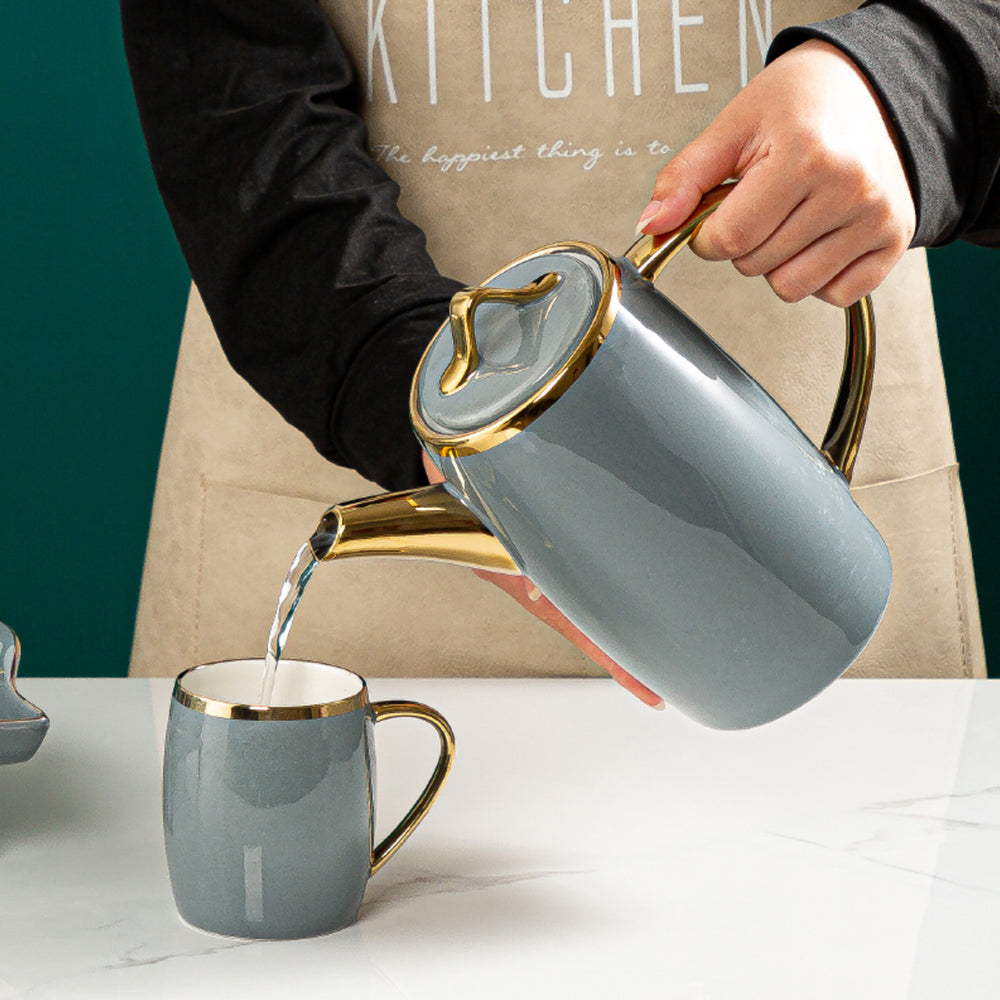 【コーヒーセット・ティーセット】北欧風 セラミック 高級