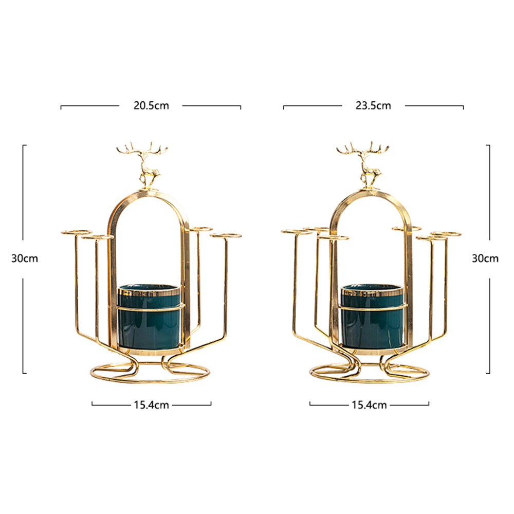 【コーヒーセット・ティーセット】 ラグジュアリー 北欧 収納ラック