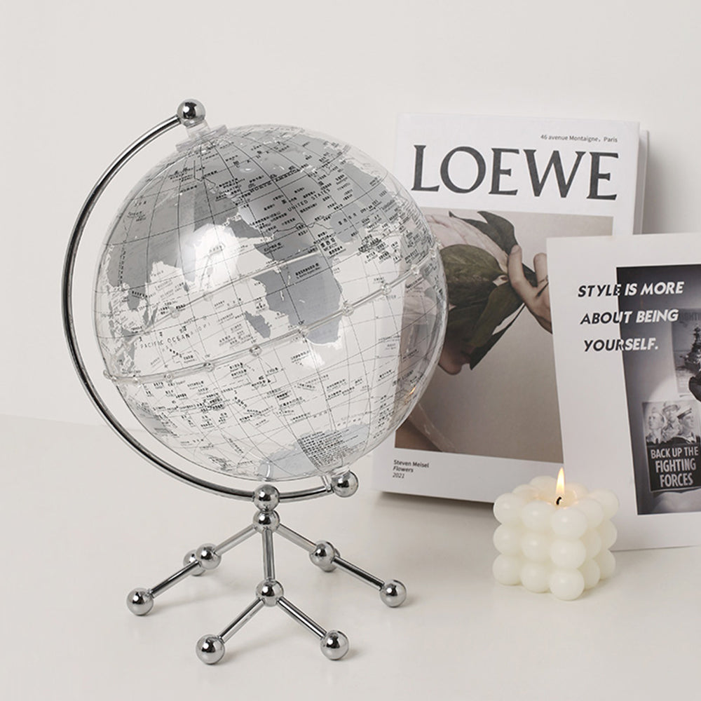 【オブジェ・置物】高級感 地球儀 エレガント