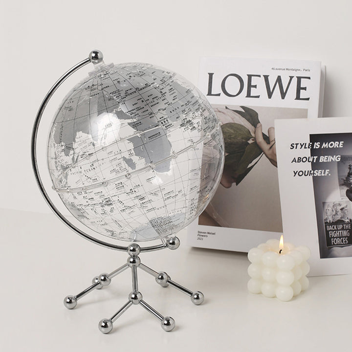 【オブジェ・置物】高級感 地球儀 エレガント